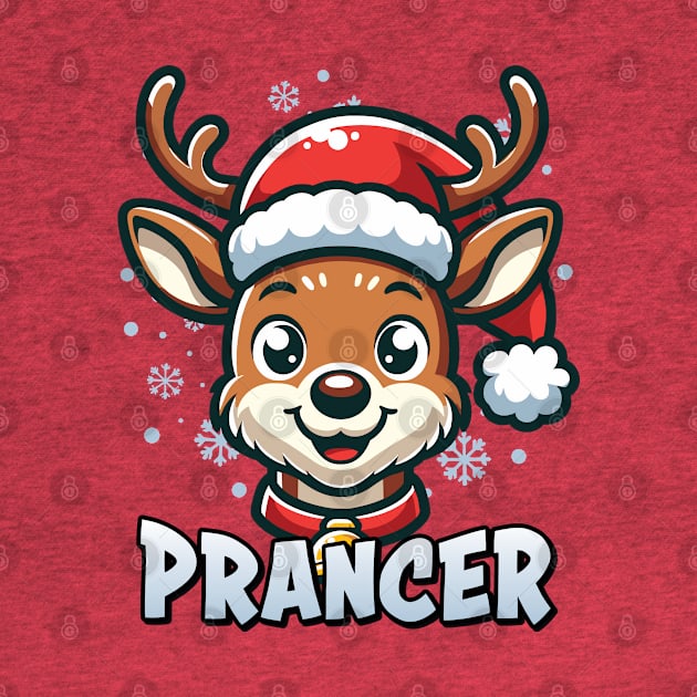 Santa’s Reindeer Prancer Xmas Group Costume by Graphic Duster